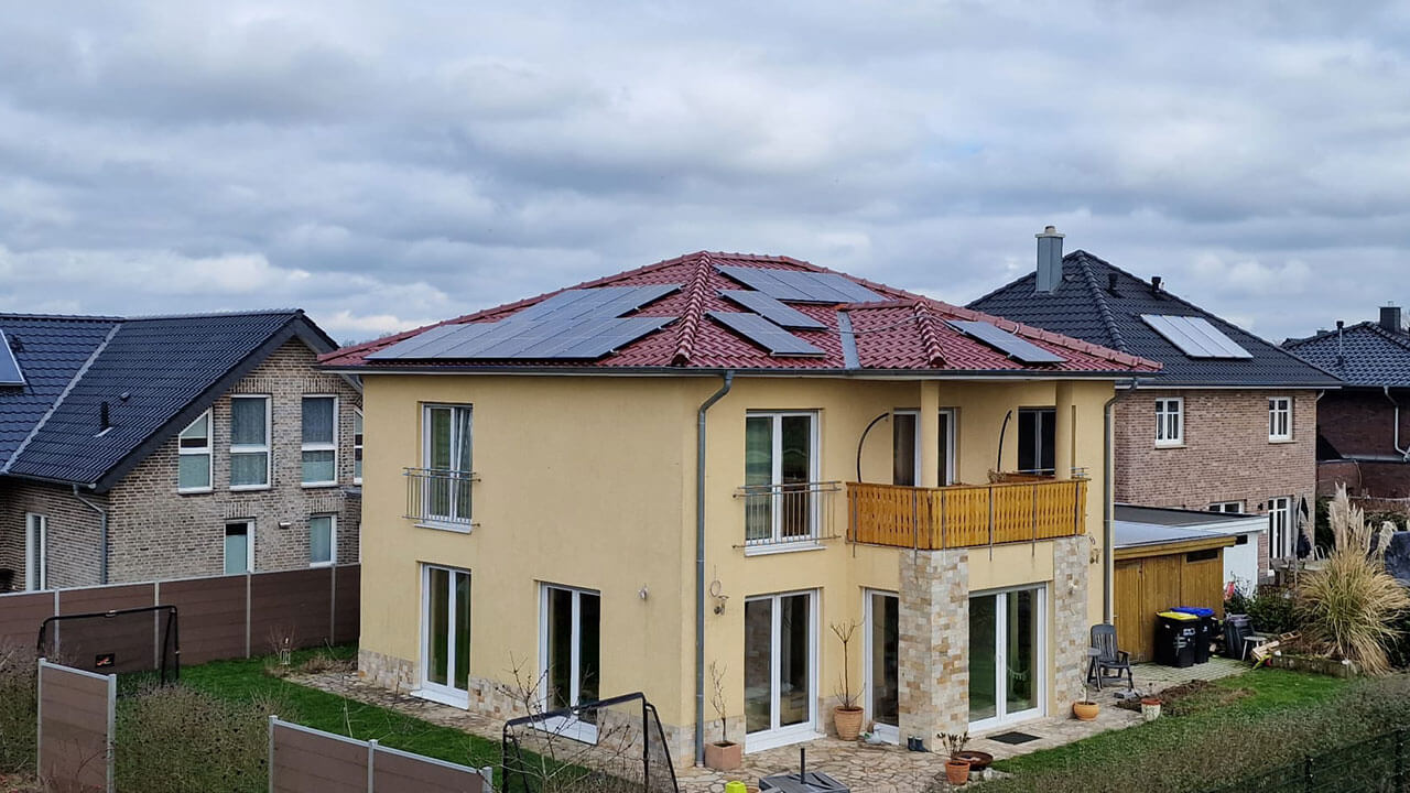 Изграждане на фотоволтаична инсталация на жилище, Германия